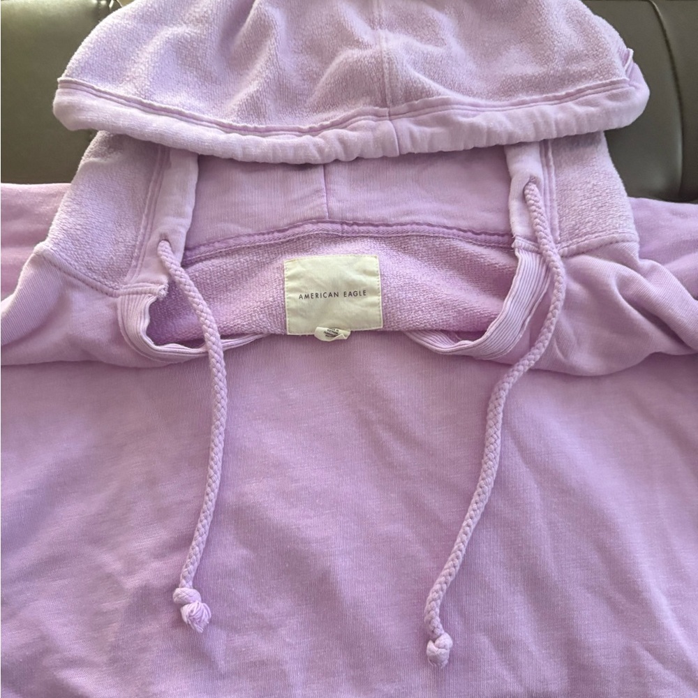 American Eagle Lavender Hoodie, Size Large